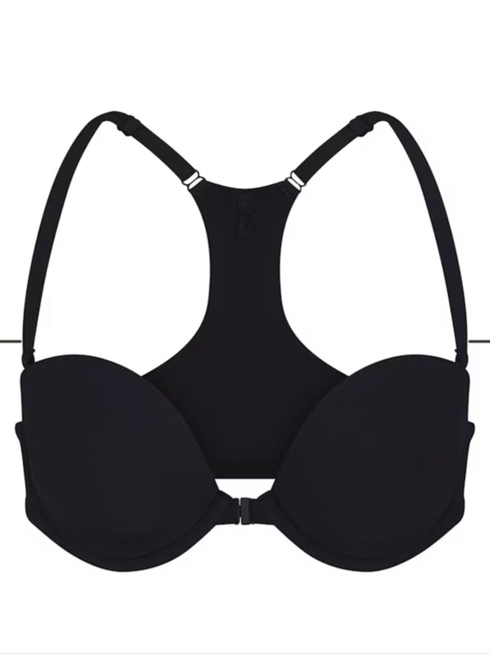 SKIMS Onyx Convertible Racerback Bra